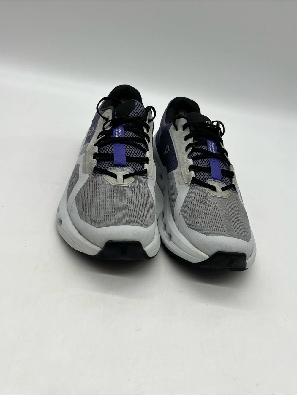 On Running Cloudrunner 2 Men’s Sz 11 fossil/indigo Mesh Running Sneakers Shoes.
